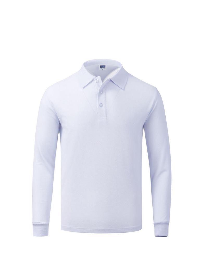 Custom Embroidered Long Sleeve Polo Shirt with Logo