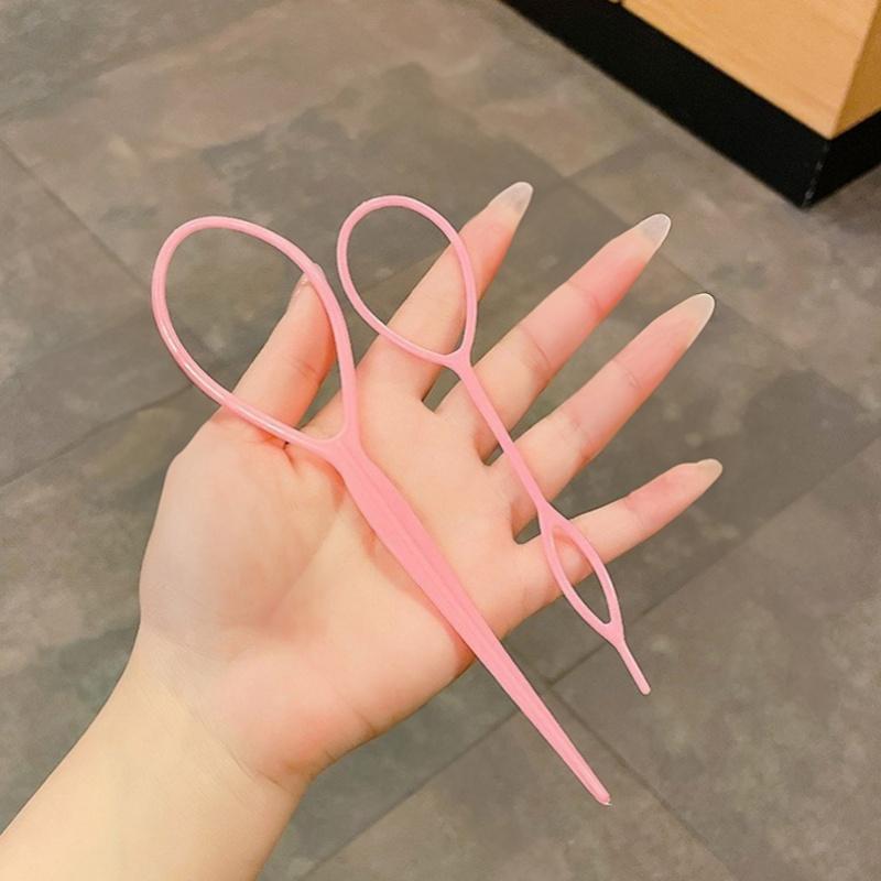 Nástroje pro culík Topsy Tail Pletený tvůrce culíků Snadno použitelné DIY nástroje pro úpravu vlasů pro ženy