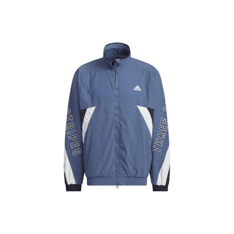 adidas Unisex WORD WOV JKT Woven Jacket Blue IS5147 XXL