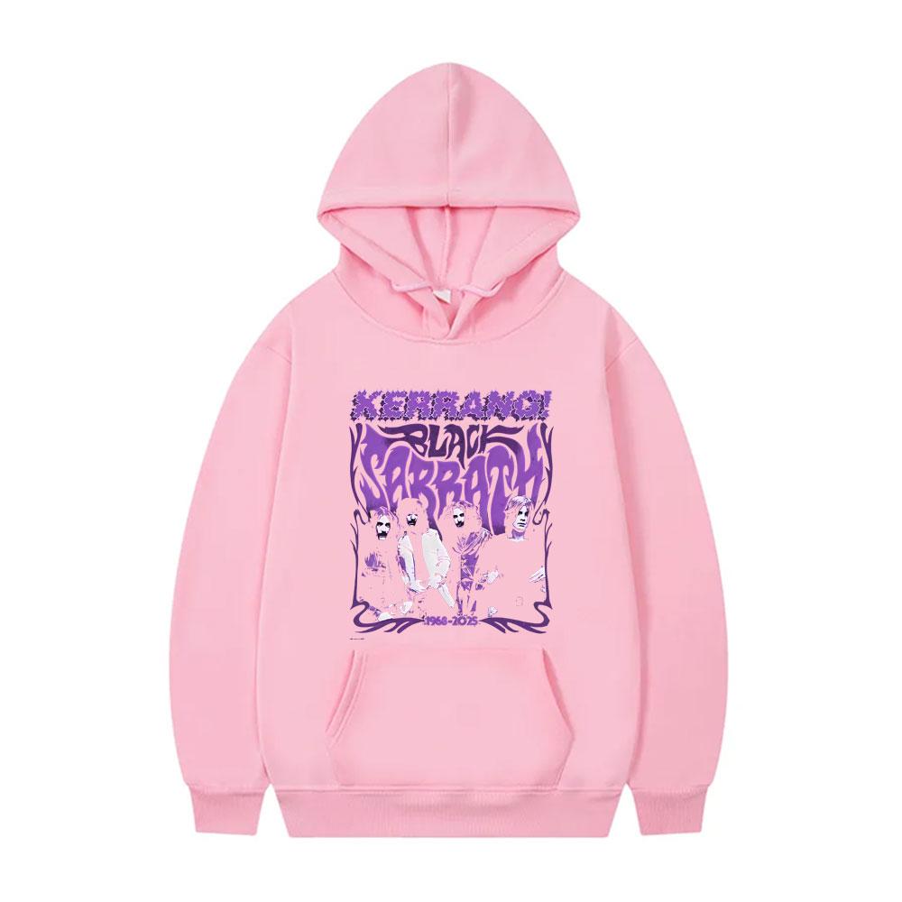 Heavy Metal Rock Band Black Sabbath Hoodie Ozzy Osbourne Graphic Tracksuit Men Women Clothing Fashion Oversized Pullover Hoodies