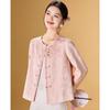 Meilannie Women's New Chinese Style Lyocell Jacquard Jacket