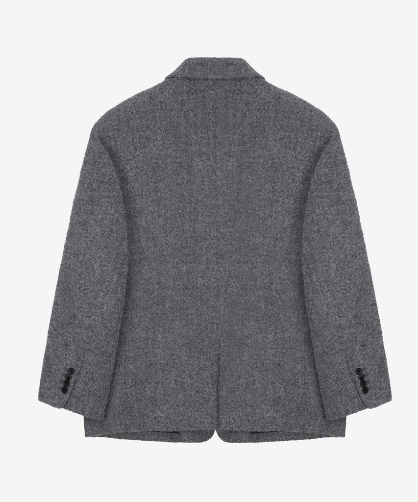 Mindbridge [Hoite] Boucle Wool Oversized Jacket