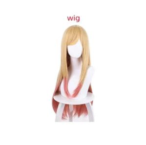 Anime My Dress Up Darling Kitagawa Marin Cosplay Kostuum Kitagawa Marin Cosplay Jurken Schooluniform Pruik Pak Meisjes Vrouwen XL
