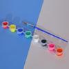 Plastic Hand Paint Mask for Halloween Cosplay Party Kid Birthday Supply