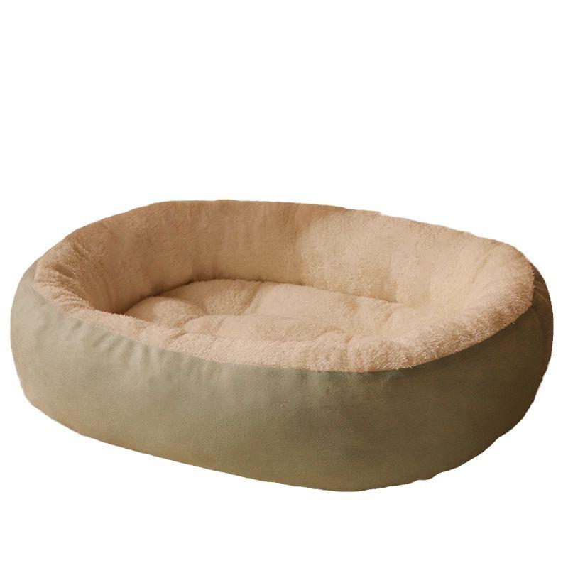 New Dog Kennel  Oval Pet Kennel  Summer Cool Kennel Dog Bed  Medium and Large Kennel Mat  Winter Warm Cat Kennel