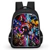 NARUTO Anime Student Backpack Mochila, Dual Zipper Pockets, Durable Lightweight 16-inch Kids Backpack for Boys & Girls Ages 5-10