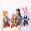 Zootopia Judy Hopps Nick Wilde Plush Toy Cute Cartoon Girl Holiday Doll Gift