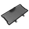 Black Aluminum Alloy Water Tank Radiator Grille Guard Cover Protector Fits for Kawasaki ER6N