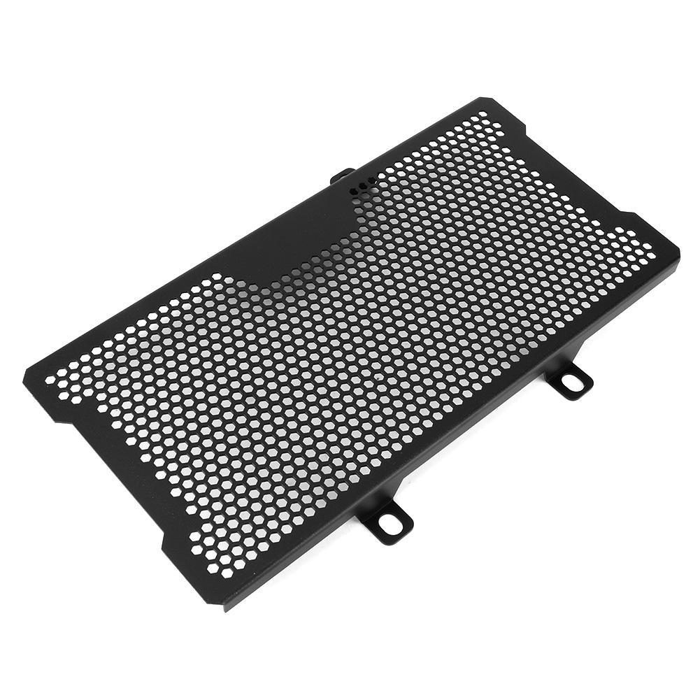 Black Aluminum Alloy Water Tank Radiator Grille Guard Cover Protector Fits for Kawasaki ER6N