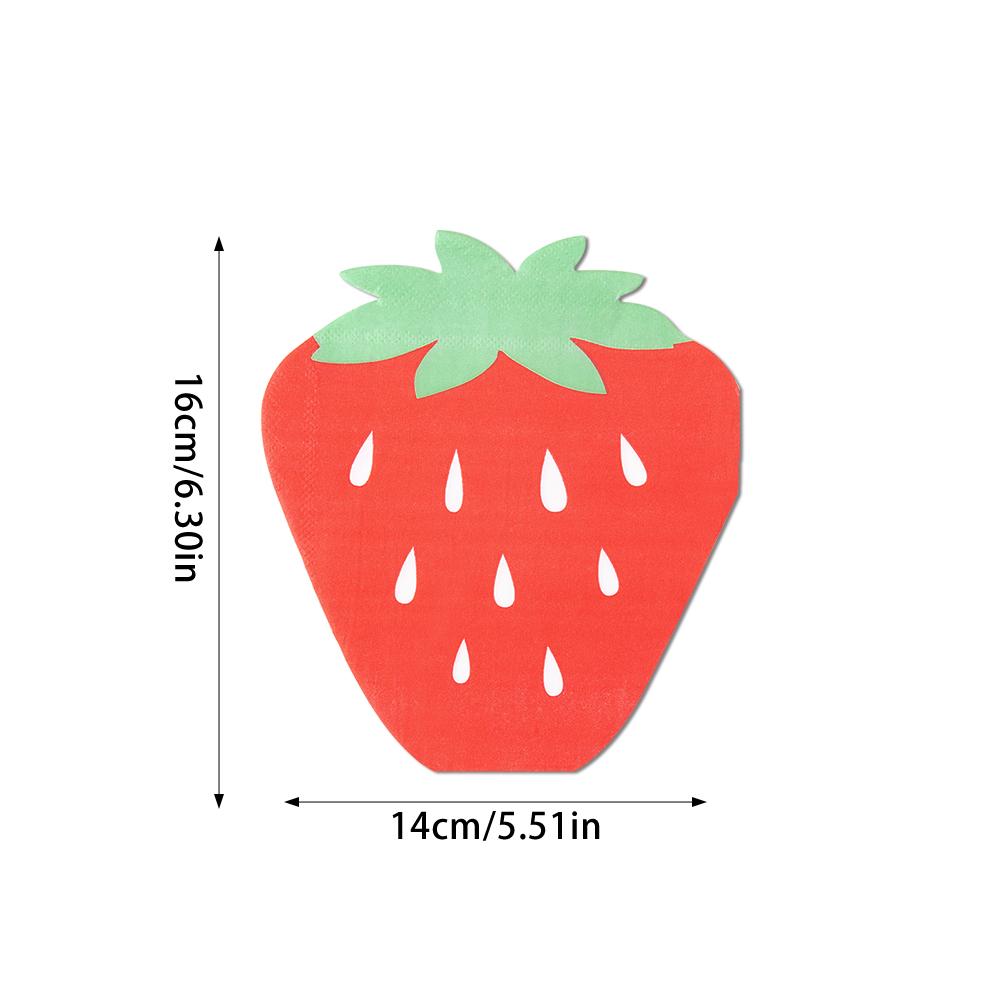 

20pcs Hawaiian Cocktail Napkins Coconut Wine Cup Tropical Palm Leaves Shape Disposable Napkins Summer Hawaiian Party Table Decor