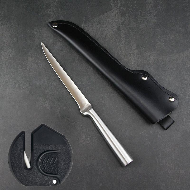 Stainless Steel Sushi Knife Boning Knife Household Kitchen Knife Salmon Cooking Knife