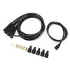 8mm   Wire 1m Length High Efficiency Stable Ignition   Wire Set for 4 Cylinder   Cars