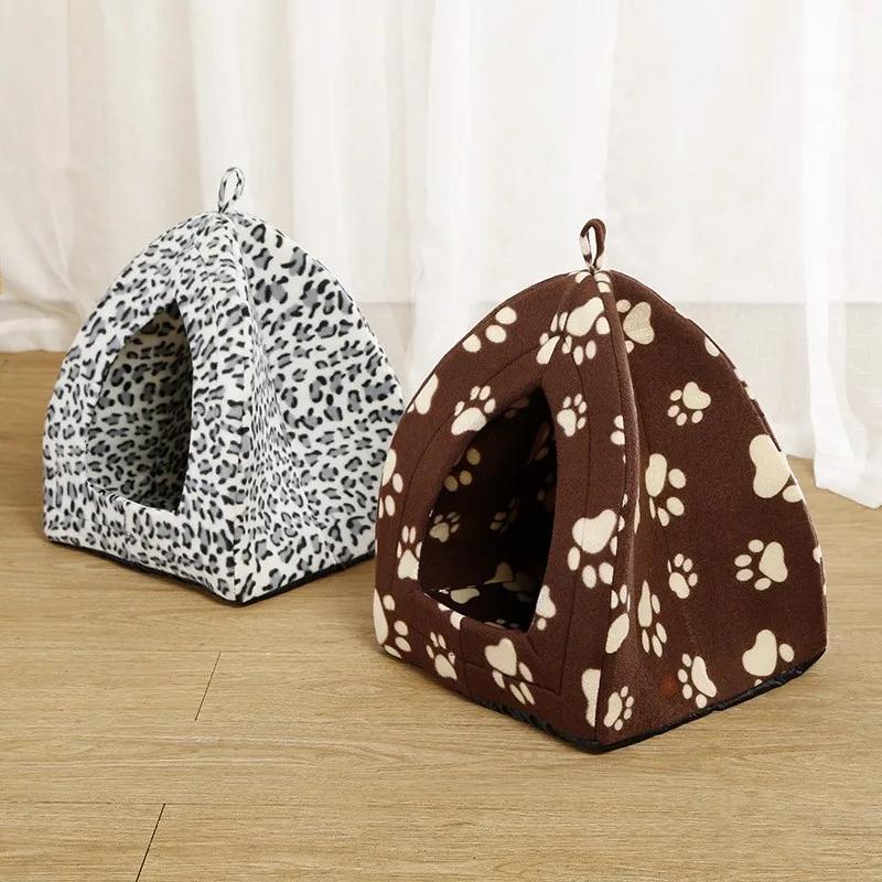 1pc Animal Theme Cat Bed Tent Soft Cat Nest, Suitable for Indoor, Movable and Convenient Pet Nest