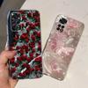 Transparent Soft TPU Coque For Xiaomi Redmi Note 11 Pro 4G 5G Note 11 11s Case Women Girly Fashion Flower Butterfly Funda Shell