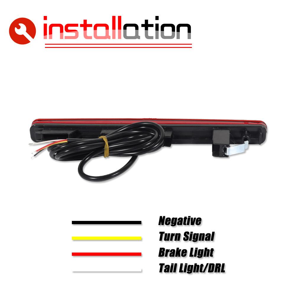 ZAG1 2PCS For Honda Accord 8 MK8 Saloon 2008-2015 EU Acura TSX Sedan 2009-2014 Version Car LED Rear Bumper Reflector Light Brake Lamp