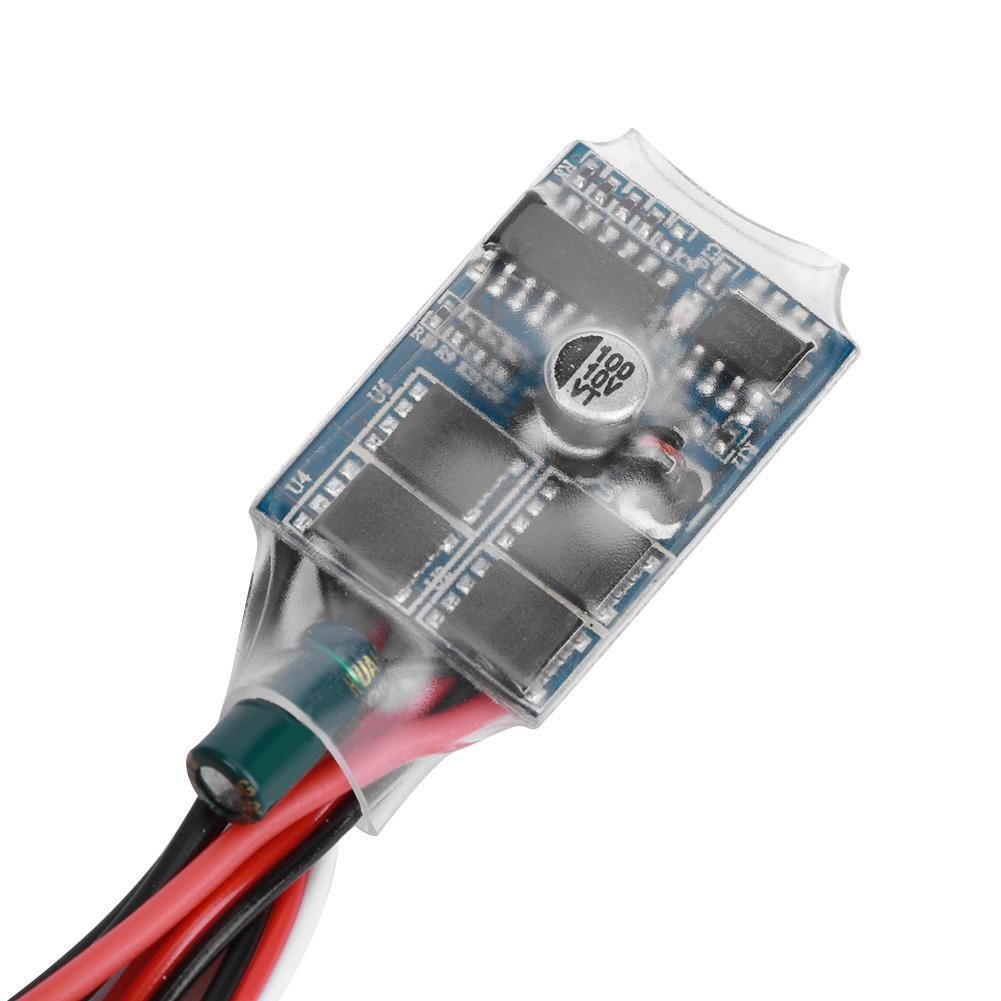 30A Two‑Way Brushed Electric Speed Controller ESC Fit for WPL C14 Celsius C24 Celsius B14 Celsius B24 Celsius B16 Celsius B36 RC Car(Black )