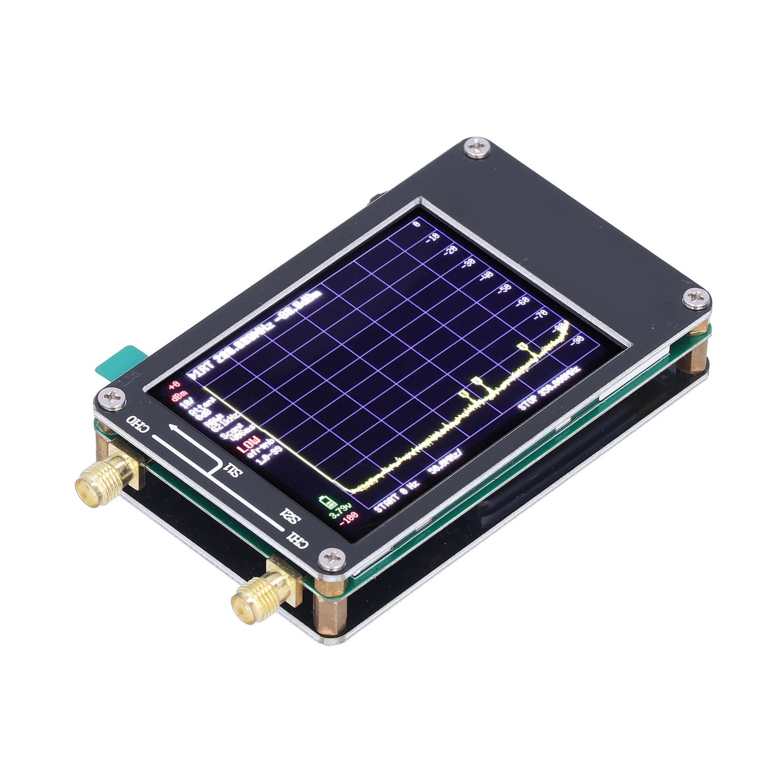 

Аналізатор спектру 2,8 дюйма Портативні ручні крихітні аналізатори частоти з сенсорним екраном 0,1960 МГц