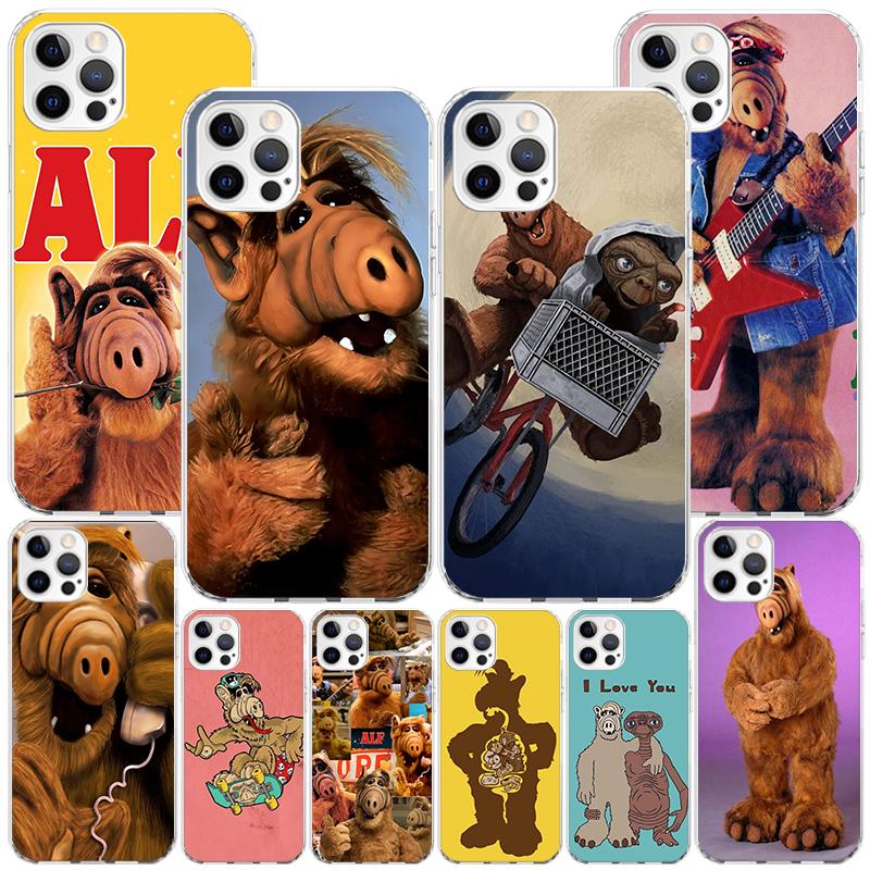 A-Alf TV Series Phone Case For iPhone 17 Air 16 Pro Max 16E 15 + 14 Plus 11 12 13 Mini 7 8 SE Gift Print Cover Fundas