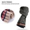 Winter Knitted Hat Scarf Gloves Set Windproof Acrylic Fleece Lined Warm Beanie  with Pompom Touch Screen Gloves for