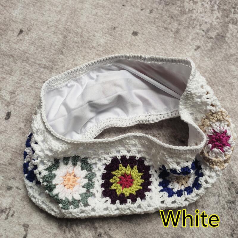 Handmade Crochet Small Square Bikini Set Swimsuit