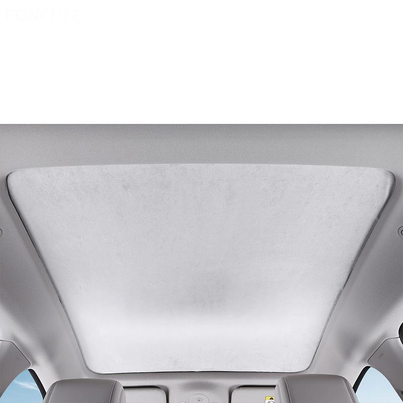 For NIO Firefly 2025-2026 Sunshade Curtains on The Ceiling Electrostatic Adsorption Sun Protection and Heat Insulation