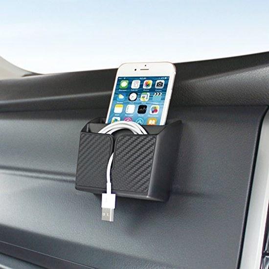 Tsuchiya Yac car interior accessories storage pocket Free Twin S soft material black PZ-733