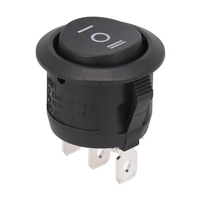 Caravan Motorhome Application Rocker Switch On/Off/On 3Pins Toggle