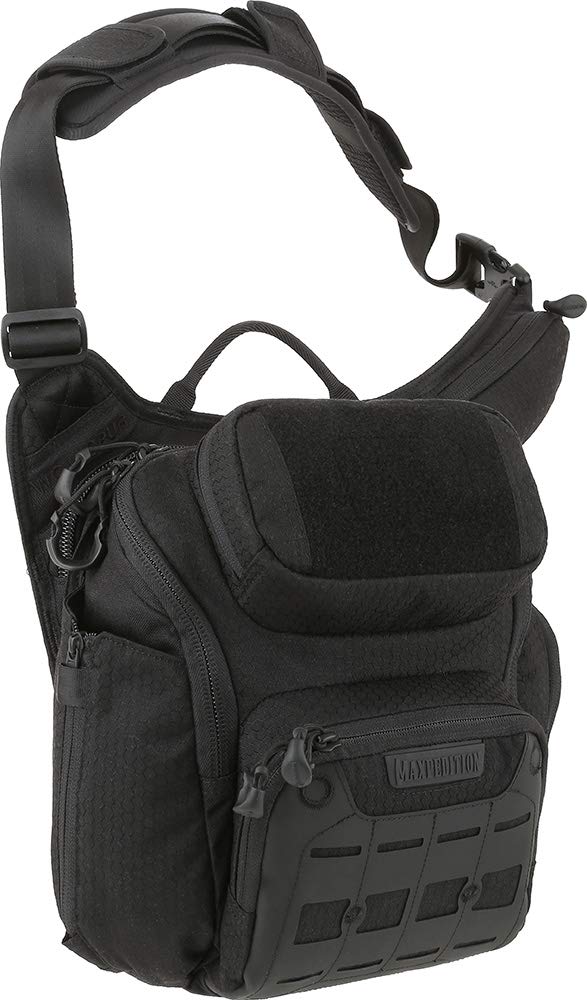

MAXPEDITION WOLFSPUR Crossbody Shoulder Bag, Black, WLF2BLK S