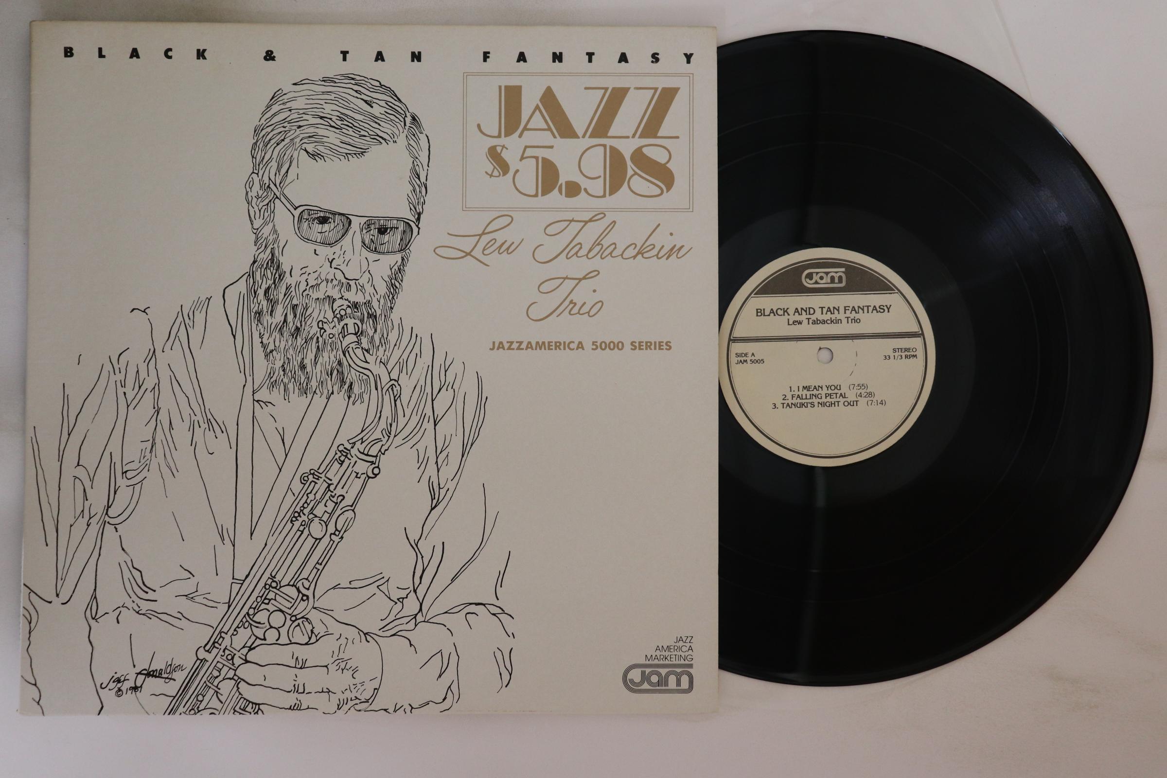 

LP Record LEW TABACKIN - Black & Tan Fantasy JAM5005 JAM 1981 US Jazz Used