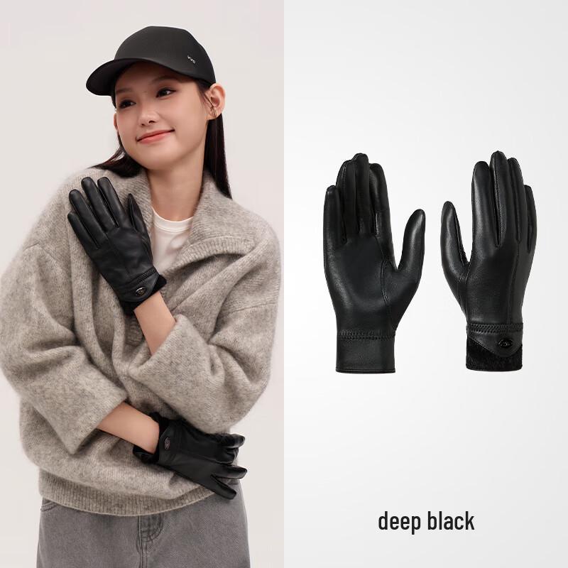 

VVC Women s Goat Leather Lined Gloves VGS5S523 One Size