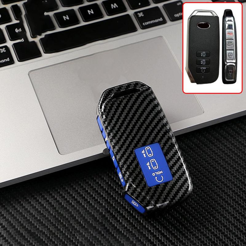 Remote Key Smart 5 Button ABS Car Key Case Cover for Kia Telluride Telluride SX 2021 Sportage R 2022 K5 GT Line 2021 Seltos 2020
