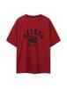 BUCKAROO Askin Loose Fit Road Lace T-Shirt Red