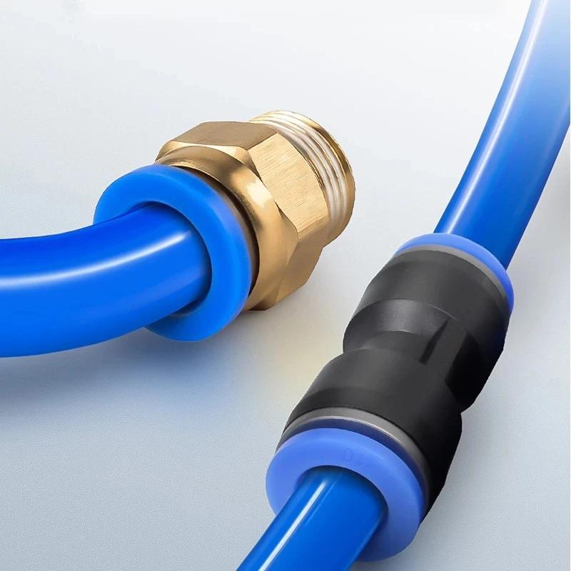 Pneumatic Fitting Fittings Quick Connector Air Water Hose Tube Connectors Plastic PU PY 4mm 6mm 8mm 10mm 12mm Push Into Plug