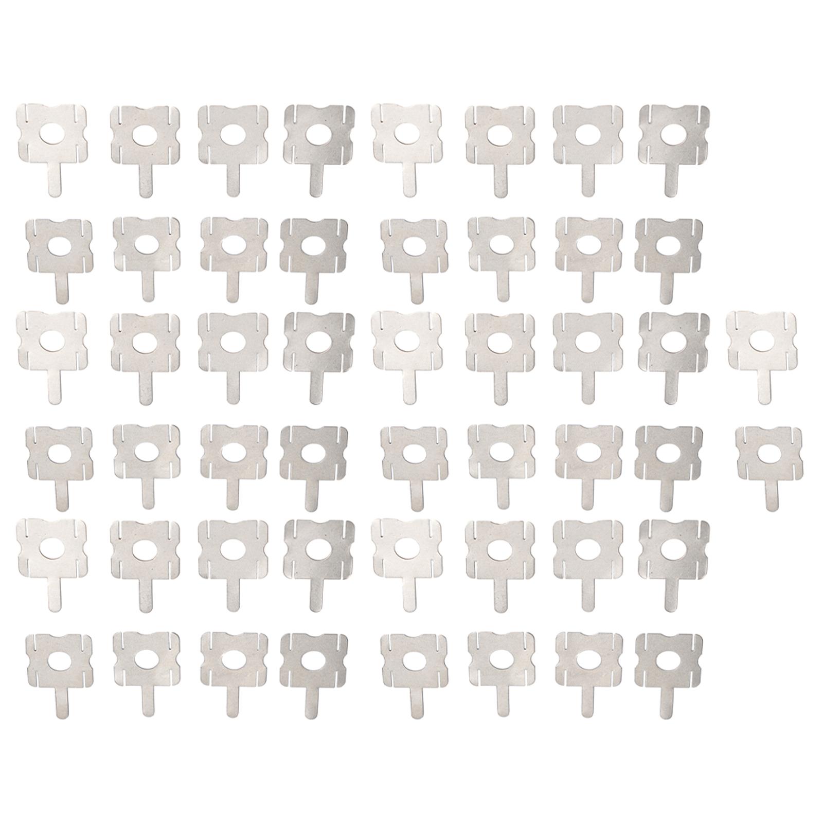 

Никелированные листы 4S Аккумуляторная батарея 50 шт. Никелированная сталь