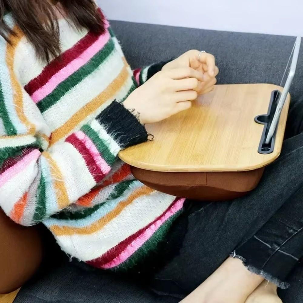 With Card Slot Laptop Table Adjustable Computer Table Multifunctional Lap Desk