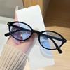 Neue stilvolle Retro-Sonnenbrille mit ovalem Rahmen Outdoor Radfahren Sport UV-Schutz Brille UV400 Klassische Fahrbrille Unisex