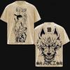 Aki Hayakawa Chainsaw Man Anime Clothing Men Women Oversized T-shirts Short Sleeve Washed T Shirt Cotton Tshirt Harajuku Tops