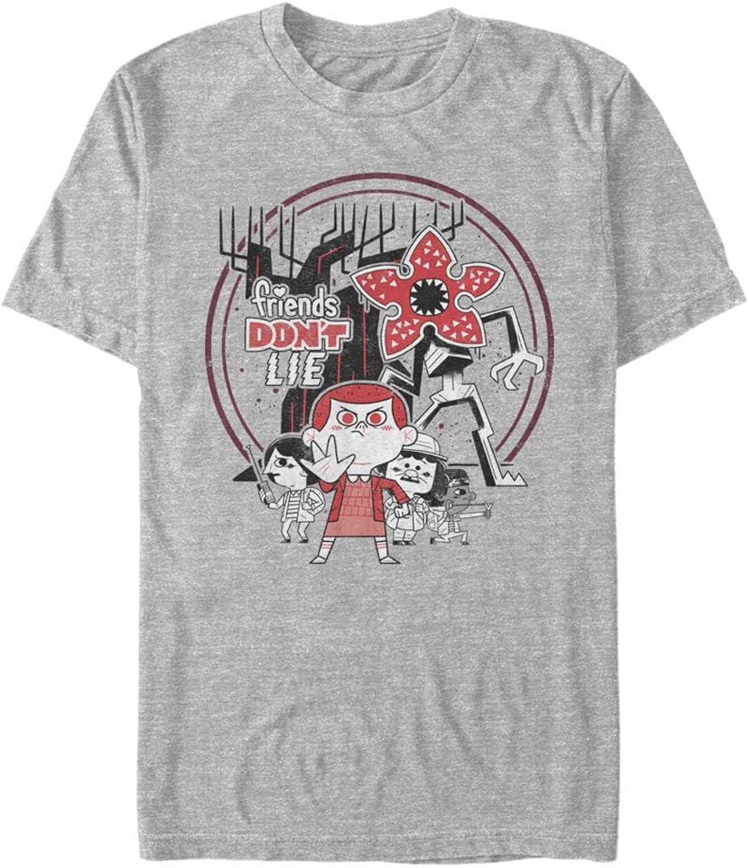 Stranger Things Men s Chibi Things T-Shirt S