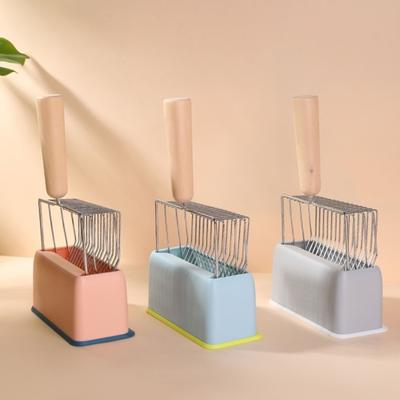 Cat Litter Scoop Holder Easy To Clean Cat Litter Shovel Rack Convenient Pet Poop Scoops Storage Rack for Home