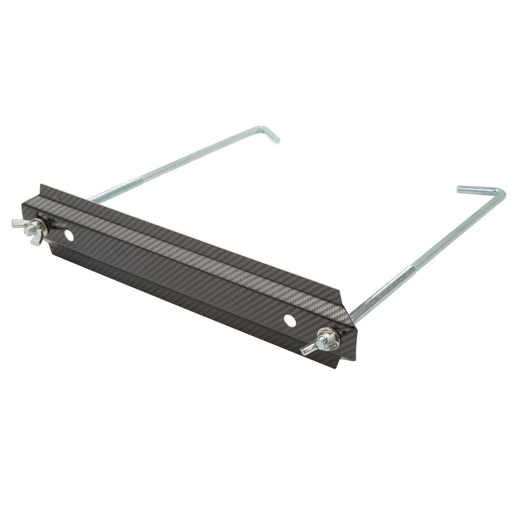 Battery Hold Down Kit Universal Stainless Steel Battery Crossbar with 8.7in Support Rods Carbon