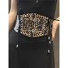 Wide Waist Belt Decoration Leopard Print Corset Belt New Women Waistband  for Dresses