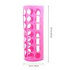 Vinyl Storage Rack 14-Holes Vinyl Roll Holder for Craft Room Wrapping Paper