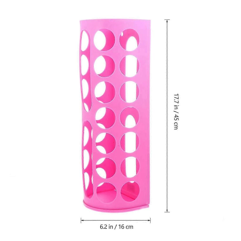 Vinyl Storage Rack 14-Holes Vinyl Roll Holder for Craft Room Wrapping Paper