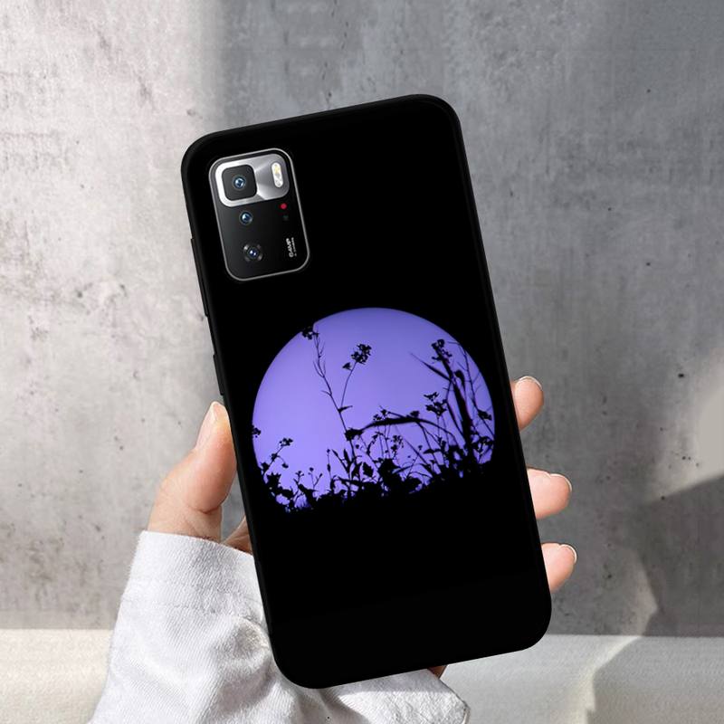 Lila ästhetische Handyhülle für Redmi Note 8 7 9 4 6 pro max T X 5A 3 10 lite pro