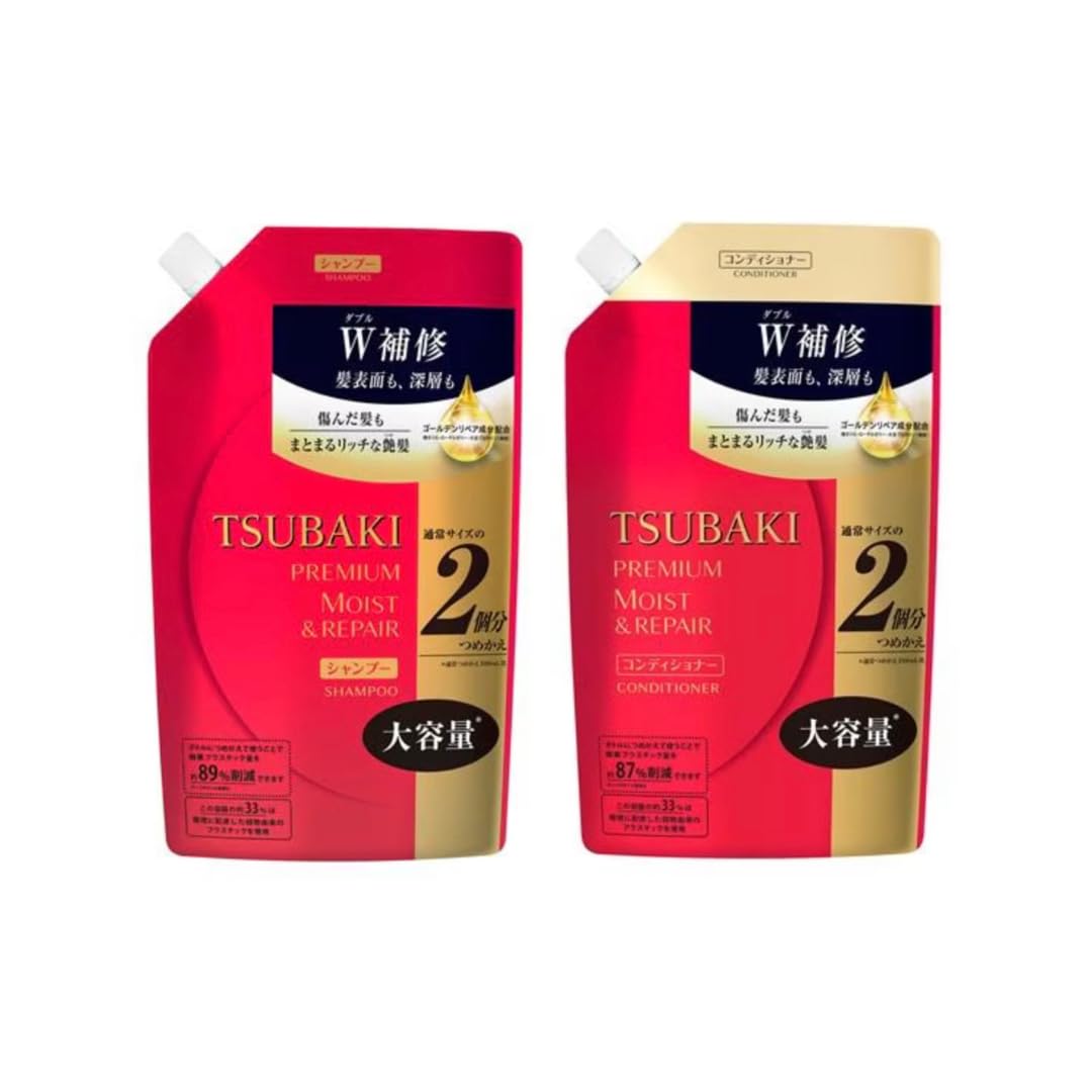 

Набор шампунь 660 мл и кондиционер 660 мл Tsubaki Premium Moist & Repair. Увлажняет кожу головы и волосы, восстанавливает поврежденные волосы. Оптовая закупка.