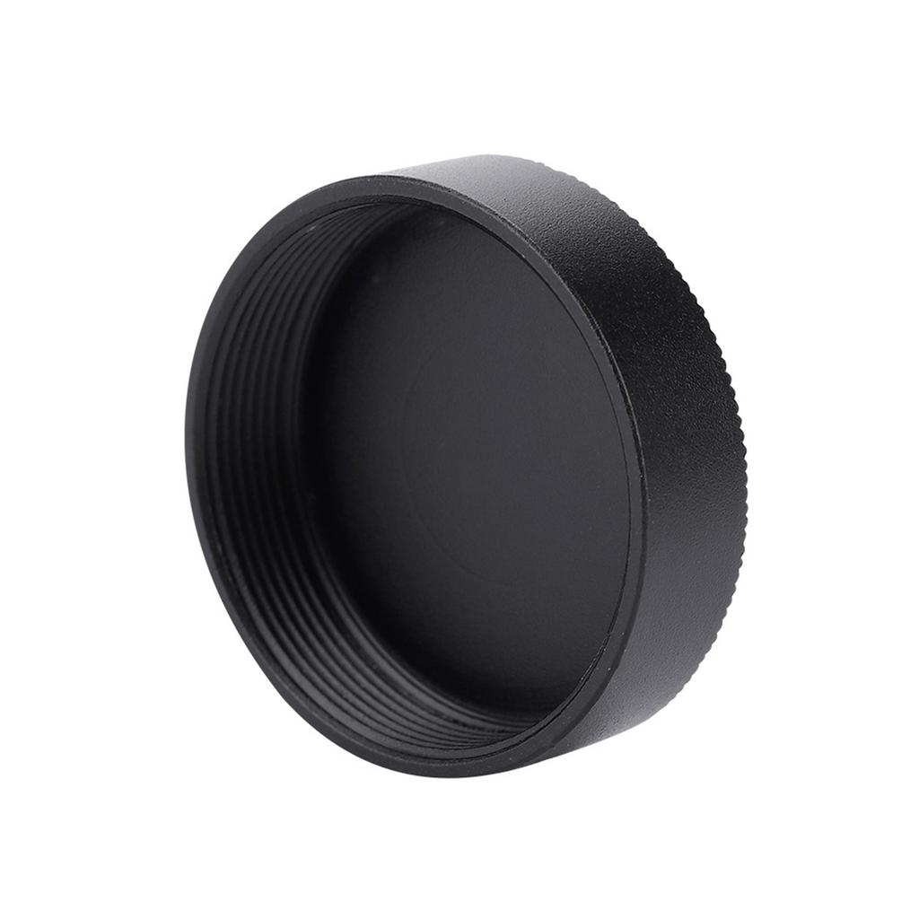 5pcs Metal C Mount Rear Lens Cover Cap 27mm for CCTV TV Lenses (Black)