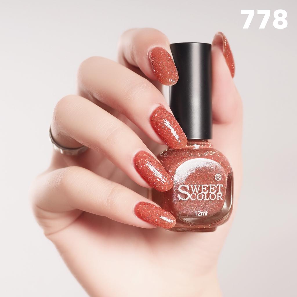 Sweet Color Nail Polish New Style No-bake Long-lasting Quick-drying Nail Polish Whitening Nail Polish