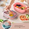 Korean-Style Microwaveable Bento Lunch Box Set for Students & Office Workers