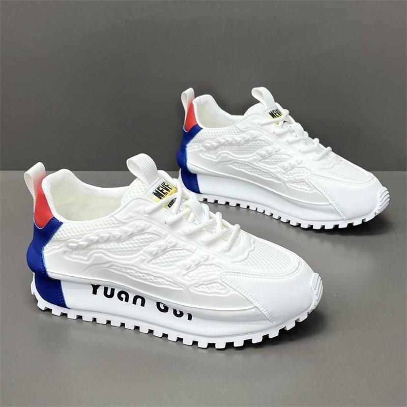 Nové evropské boty na silné podrážce sportovně-ležérní prodyšná síťovina tenisky typu "dad shoes" mbz