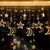 Star and Moon Decorative String Lights
